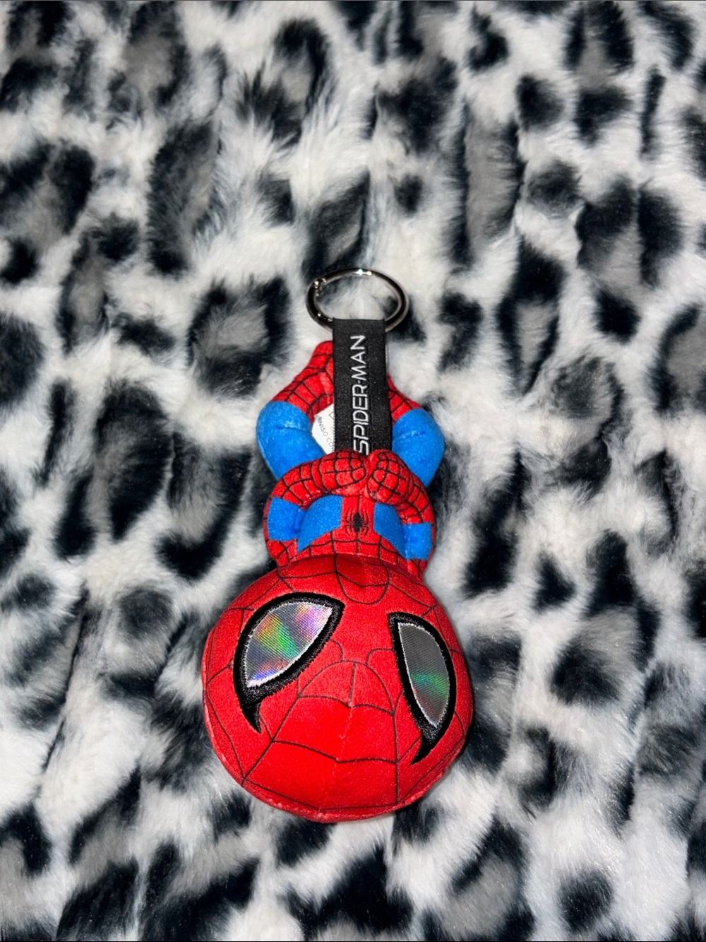 Spiderman Plush Keychain